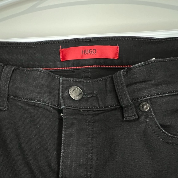 Hugo Boss Woman’s Black Stretch Skinny Jeans size 28/34 - Picture 4 of 14